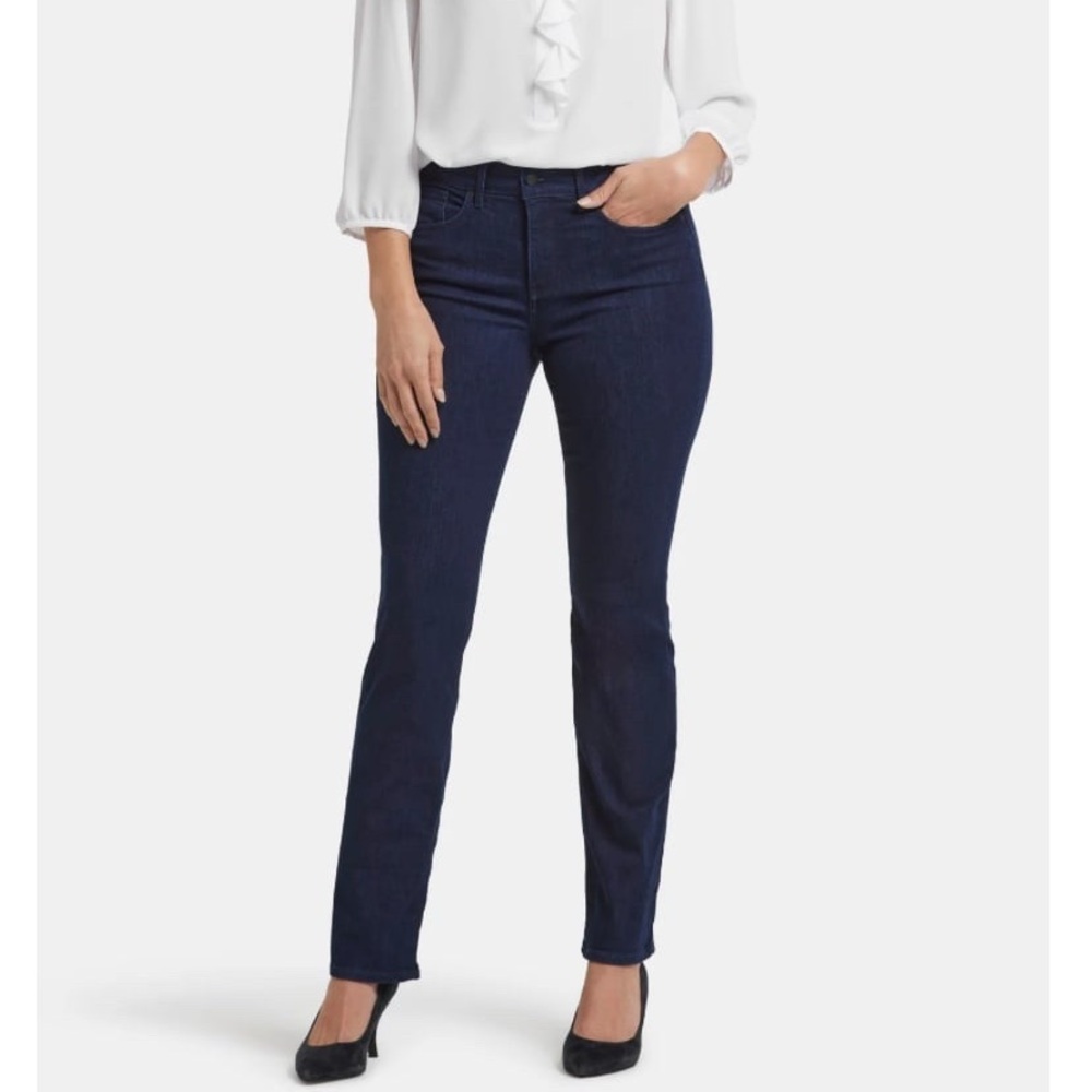 NYDJ Marilyn Straight Liftxtuck Jeans Color Rinse Plus Size 26WP, NWT